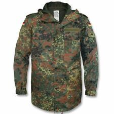 Parka Armée Allemande taille L camouflage Flecktarn bundeswehr