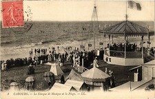 CPA CABOURG - Le Kiosque de Musique et la Plage (422309)