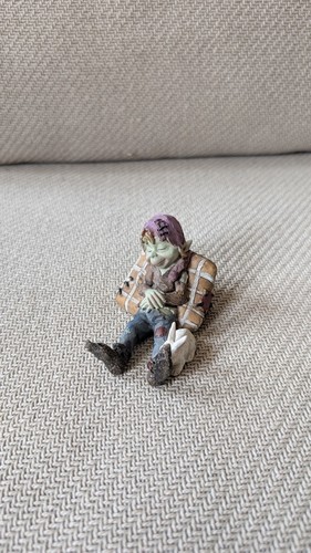 Vintage sleeping pixie fairy - vintage,