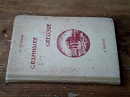 Grammaire grecque pour toutes - grammaire,