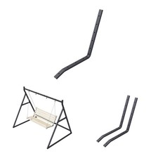 QLS Cadre pour Balancelle 2 Stahlteile Cadre Meubles de Jardin Bankschaukel