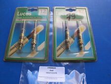 4 Bougies de préchauffage Lucas pour Ford Escort, Fiesta, Orion, Escort Van