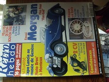 µ? Revue Retro Hebdo n°95 Morgan Roues en bois De Dion Bouton 1900