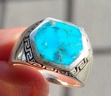 98g bague turquoise - 9,98g,