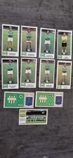 LOT DE  11 IMAGES PANINI  / FOOT / EQUIPE DE  ST  ETIENNE  1977 /  AVEC DOUBLES 