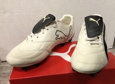 DESTOCKAGE NEUF CHAUSSURES DE FOOT PUMA VENCIDA II FG BLANC EN TAILLE 40 @ N39