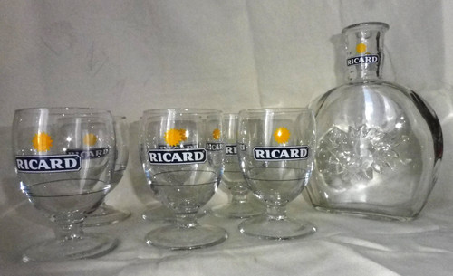 Lot verres ricard cl - lot, 6