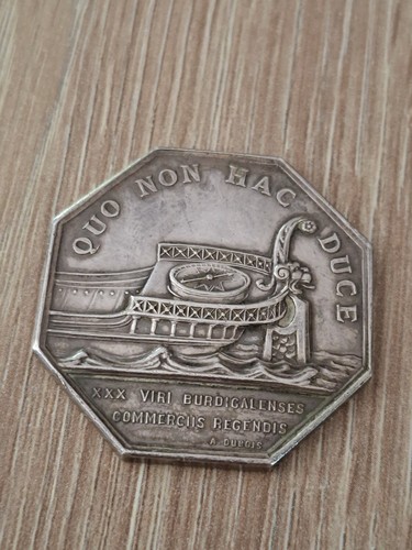 Medaille argent massif - argent,