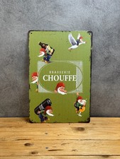 Plaque métal Chouffe 123