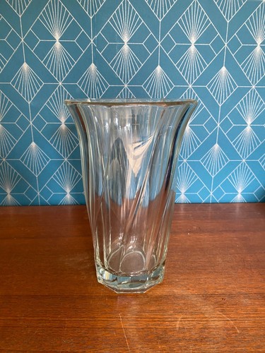 Ancien vase art déco - , verre