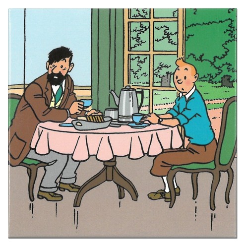 Aimant décoratif tintin - décoratif,