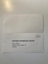 carte de garantie ASD nintendo