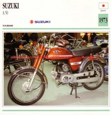 SUZUKI A 50 A50 1973 : Fiche