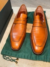 Crockett and Jones Granada tan loafer 9,5D