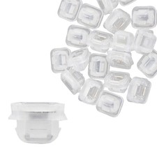 20pcs Plastique Blanc Voiture