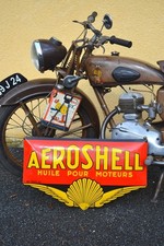 Plaque émaillée AEROSHELL