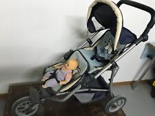 Poussette double verticale