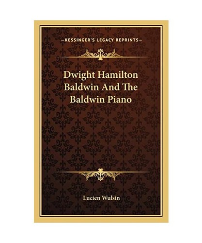 Dwight hamilton baldwin and - dwight,