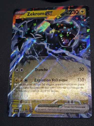 Carte pokémon zekrom neuve - carte,