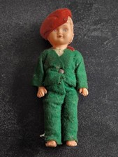 Poupée ancienne - Béret Rouge - Soldat - Parachutiste