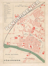 PLAN  ANCIEN de ville de