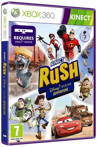 Xbox 360 kinect rush a - xbox,