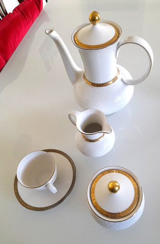 Service café 6 - service, à