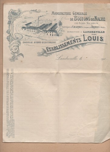 Landreville facture - , (vierge)