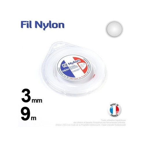 Fil nylon rond pour - rond,