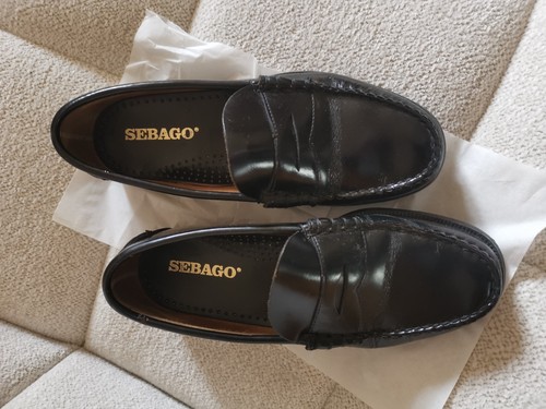 Mocassins sebago noir taille - sebago,