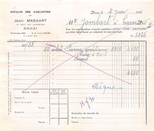 1956 MOULIN DES AUGUSTINS A DOUAI - M. JOMBART A CARVIN