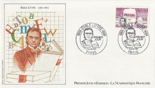 Enveloppe 1er jour 1984