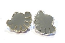 Bijou étain argenté Biche de