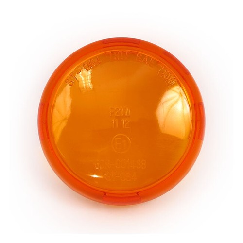 Clignotant verre orange - en,