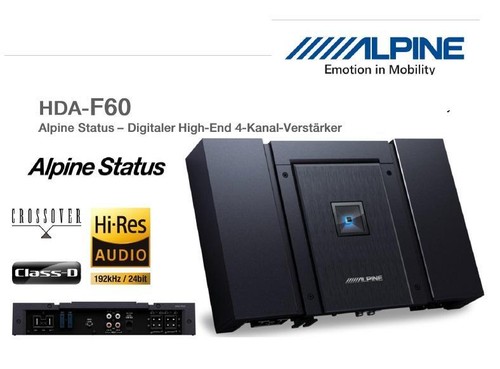 Alpine hda f60 canaux - 4,