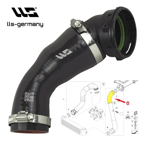 Tuyau turbo renforcé pour bmw - turbo,