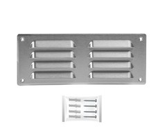 Grille Aeration Inox 260x105mm