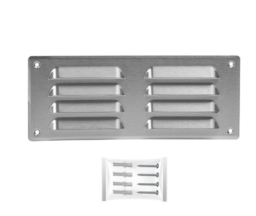 Grille aeration inox - grille,