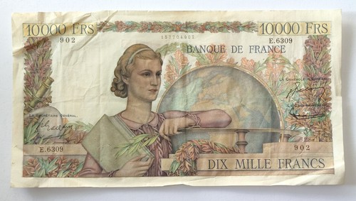 Billet 000 francs - 000, genie