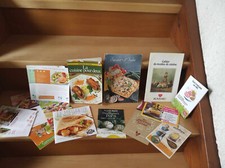 Anciens livres de Recette "La cuisine pour deux"Cahie Ronsard"Saveurs d'Italie"