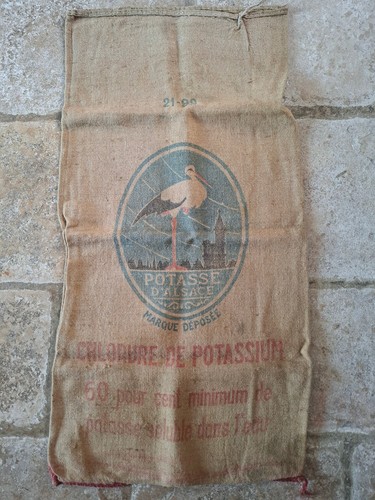 Sac toile jute potasse - toile,