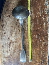 LOUCHE ANCIENNE Argentée 3