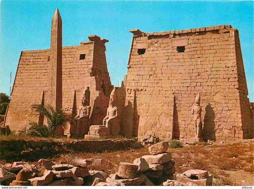 Carte postale egypte luxor - -,