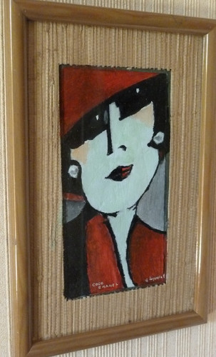 Peinture art deco mode - art, annees