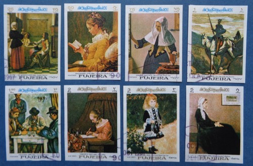 Fujeira oblitérés timbres - fujeira, oblitérés,