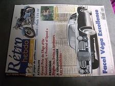 µ? Revue Retro Hebdo n°19 Puch 175 SV Facel Vega Excellence Regler Frein tambour