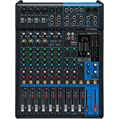 Yamaha mg12xu 12channel mixer - 12channel,