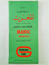 Carte routière MAROC Morocco - General Tire (aucune date)