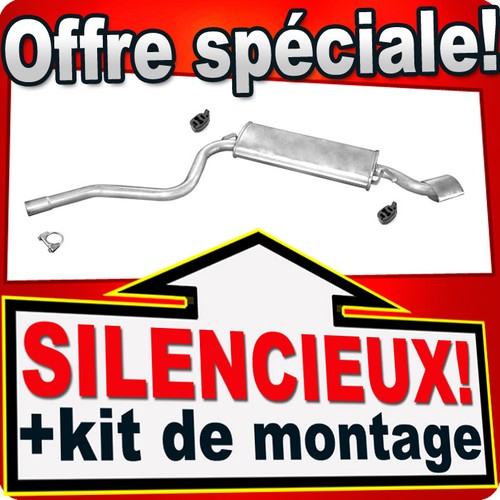 Silencieux arriere pour - pour, fiat