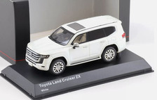 KYOSHO - Voiture de couleur blanche - TOYOTA Land Cruiser ZX - 1/43 - KYO43119W